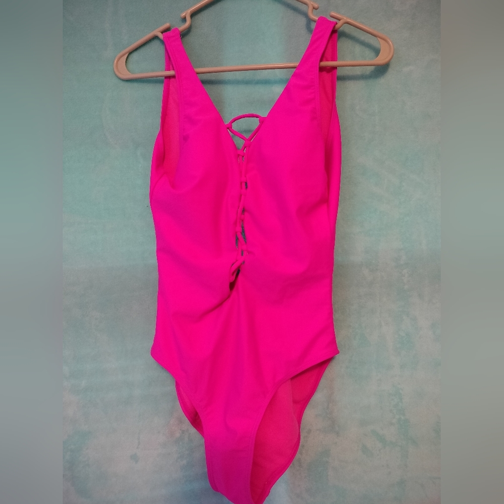 Beautiful hot pink swimsuit